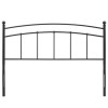 Modway Abigail Queen Modern Style Powder Coated Iron Headboard in