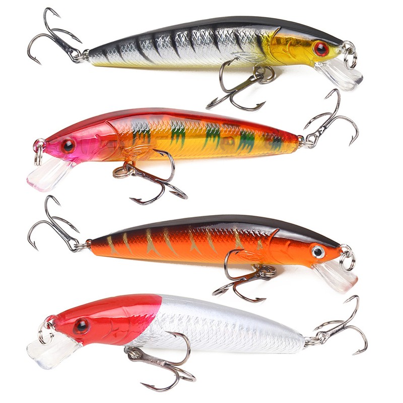 Fishing Lure Kit Saltwater Freshwater Hard Bait Lures Shallow Crankbait