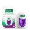 GUM - Hilo Dental Expanding Encerado, Limpieza Interdental Superior y
