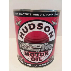 Hudson Vintage Hudson Motor Oil Can 1 qt. -  ( Re-pop Collectible )