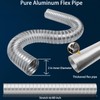 SARANICE Pellet Stove Vent Kit - 2" Aluminum Stove Pipe,