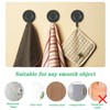 DRHYO 4Pack Heart Shape Suction Hooks, Vacuum Suction Cup Hooks,