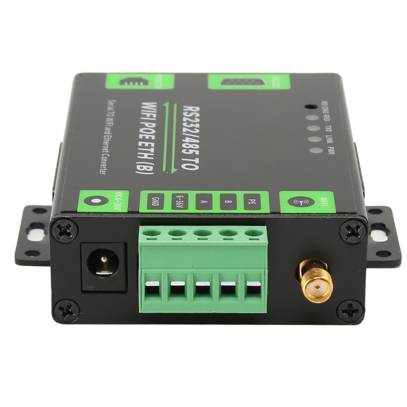 RS232 RS485 to WiFi POE Ethernet Serial Server Converter Multifunction