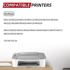 PG-240 XL/CL-241 XL Ink Cartridges Replacement for Canon 240XL 241XL Combo Pack, Fit for PIXMA MG3620 MG3600 TS5120 MG3520 MG2120 MX452 MX512 MX532 MX472 Printer (1 Black,1 Color)