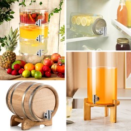 1 Pcs Water Butt Tap Replacement Water Dispenser with Tap Stainless Steel Faucet Spigot Taps Waterbutt Taps For Water Cooler Dispenser Drinks Dispenser Coffee Machines Wine Cans etc