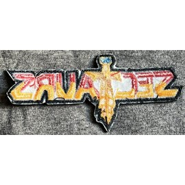 SECTAURS embroidered figure logo patch action title Thundercats He-Man emblem