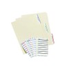 Avery File Folder Labels, 3-1/2" X 1/3", Blue Bar, Pack