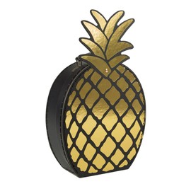 Sass & Bell Gold Pineapple Suitcase