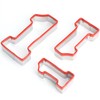 3Pcs Number One Cookie Cutters 5", 4", 3", 1 Cookie