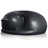 FUFYUKEY Cat Urn, Black Resin, Sleeping Kitty Pet Memorial Keepsake