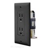 RV Designer AC Self-Contained Dual Outlet with Cover Plate S817