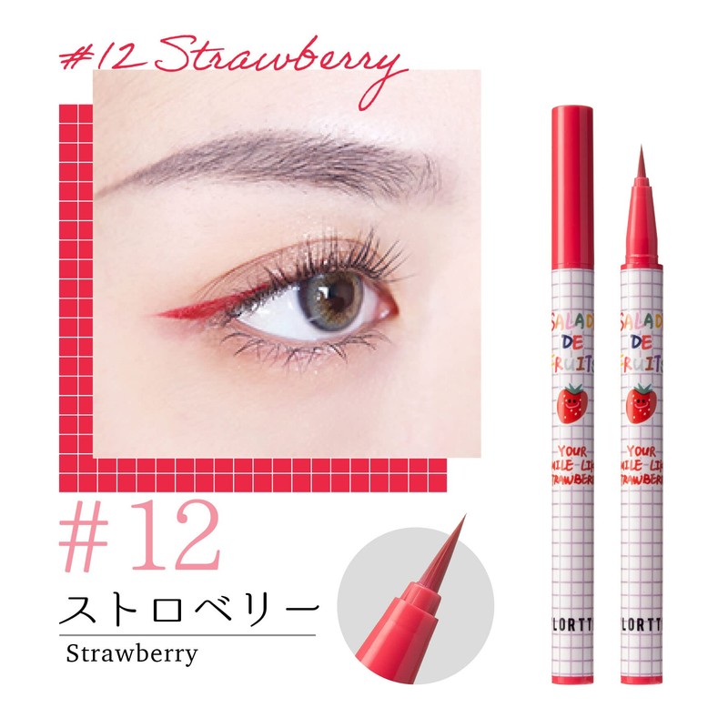 FLORTTE 12 Color Liquid Eyeliner WP