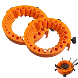 IONPSHG Drill Bit Sharpener Tool - Universal Heavy-Duty Angle Grinder Attachment for Sharpening 2-13mm Drill Bits & 125mm Grinders, Portable and Durable for DIY and Industrial Use (1)