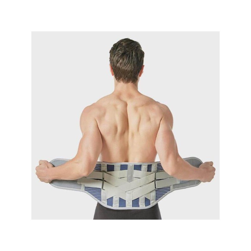 허리 지지벨트 디스크밴드 탈착식 스트랩 패드 허리보호 [XXL] Waist Support