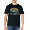 Nevada Tee - Retro Vintage Mountains Nature Hiking T Shirt
