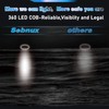Sebnux Portable Battery Power Boat Navigation Light - Bow and