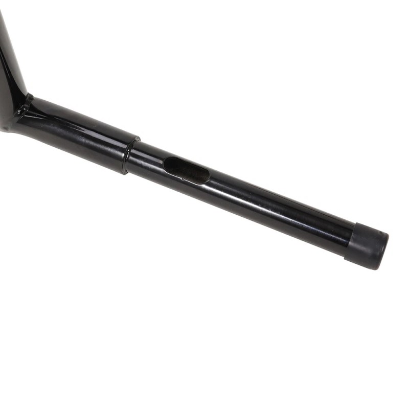 motor_parts2024 12" Hanger Bars Handlebars Black For Harley Touring Street