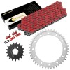 Honda Red Drive Chain And Sprocket Kit for Honda VFR800Fi