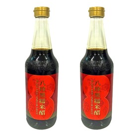 Patchun Black Glutinous Rice Vinegar Sauce, 20oz/590ml, 2-Pack