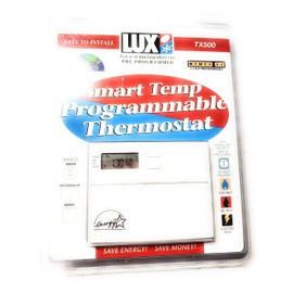 Lux Smart Temp TX500 Programmable Thermostat