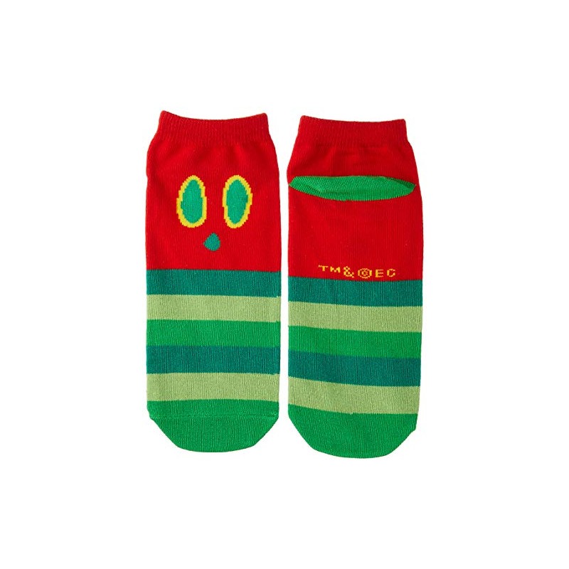 Nakajimacorp 134707-19 Harapeko Aomushi Socks, Face, 8.7 - 9.4 inches