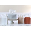 Tissue Box Cover Holder, Square with Bottom Belt by Carrot's