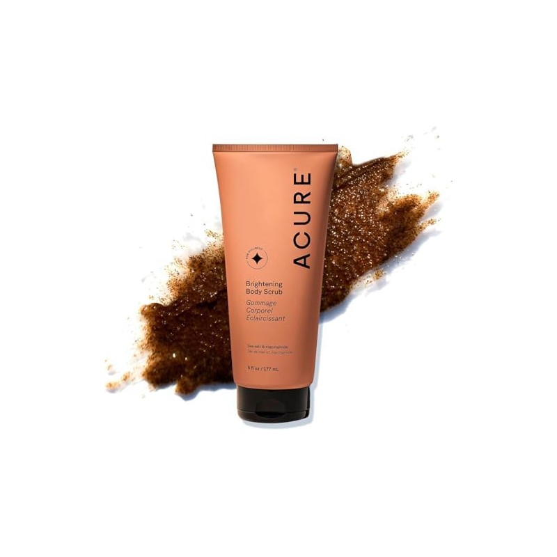 Exfoliante Corporal con Sal Marina y Niacinamida Acure 117 ml