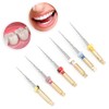 6Pcs Professional Dental Root Canal Niti File Endodontic Needles Dental