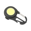 Mini Keychain Light USB Dual Light Source Keychain Flashlight Magnetic