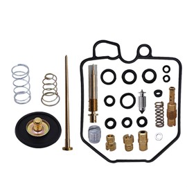 Silscvtt 4-Pack Carburetor Repair Kits with Air Cut Off Valve Set Replacement for 1980-1983 Honda GL1100 Goldwing 1100