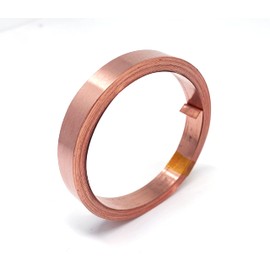 NIONSUPPLY 5 Meter 0.2X10MM Copper Strap Copper Sheet for High Power Battery Lithium Battery Electric Vehicle Battery Assembly