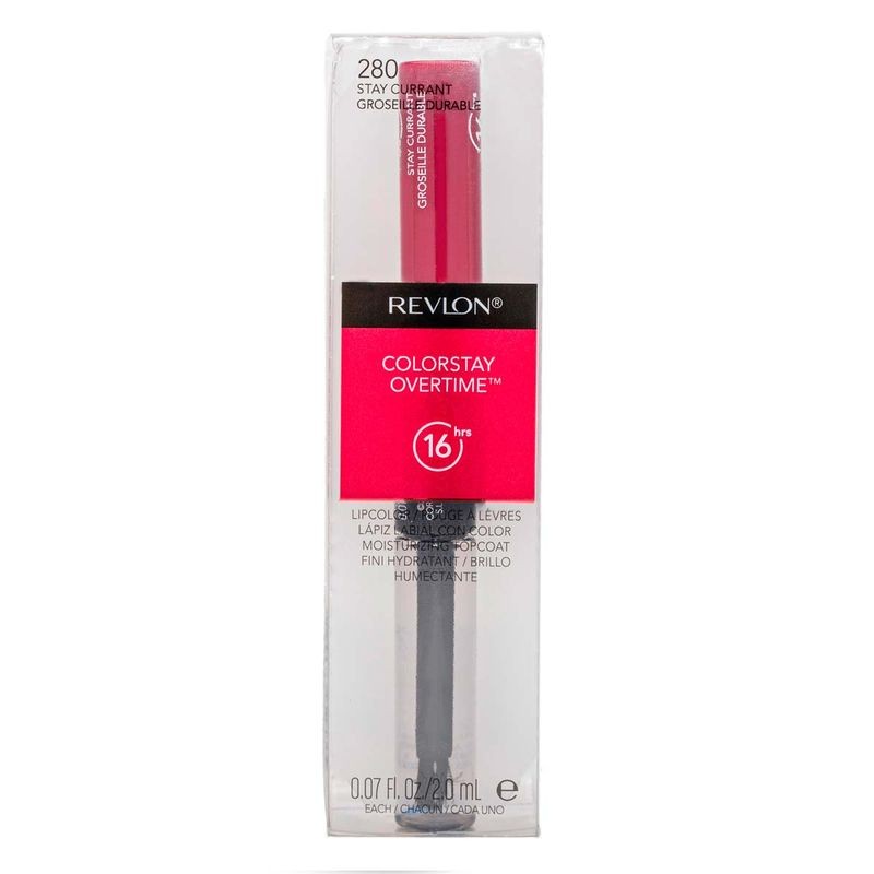 Labial Líquido Revlon ColorStay Overtime Lipcolor tono 280 Stay currant
