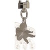 Samantha Vega 72021205101 Women's Bag Charm, Silver, Silver