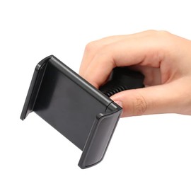 ANCLLO Black Golf Swing Phone Holder for Picking Up Golf Swing and Short Game 360° Rotation Universal Adjustable Smartphone Holder for Golf Cart Trolley Cart Cart Cart