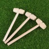 KESYOO Hammer Toy, Wooden Hammer, Mallet, Minaret, Ornament, Gavel, Wood