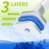IVYROLL Toilet Bowl Cleaner Wand Refills Compatible with CLOROX, 21