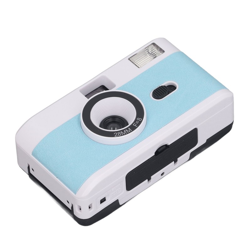 35MM Film Camera Reusable Lightweight Vintage Camera Built in Flash