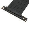 PCIE 4.0 X16 Extender Riser Cable Plug and Play High