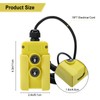 NORJIN 4 Wire Dump Trailer Remote Control Switch for Hydraulic