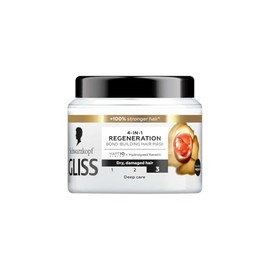 Schwarzkopf Gliss 4 IN 1 Regeneration Hair Mask Dry Damaged Hair, 400 ml