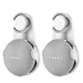 Cozycase Wall Mount for Home Mini, Nest Mini (Pack of 2, White+Grey)