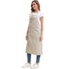 Nanxson Pottery Apron Split Leg Long Artist Painting Apron with