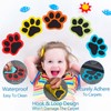 Outus 18 Pcs Paw Carpet Markers Spots for Classroom 5''