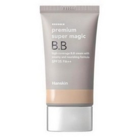 Hanskin Premium Super Magic BB Cream SPF30 PA++, BRIGHT PINK BASE, 45g, 1 piece / 한스킨 프리미엄 수퍼 매직 비비크림 SPF30 PA++, BRIGHT PINK BASE 화사한 핑크 베이스, 45g, 1개