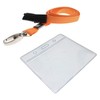 ID Lanyard Neck Strap with Metal Clip and Breakaway Safety