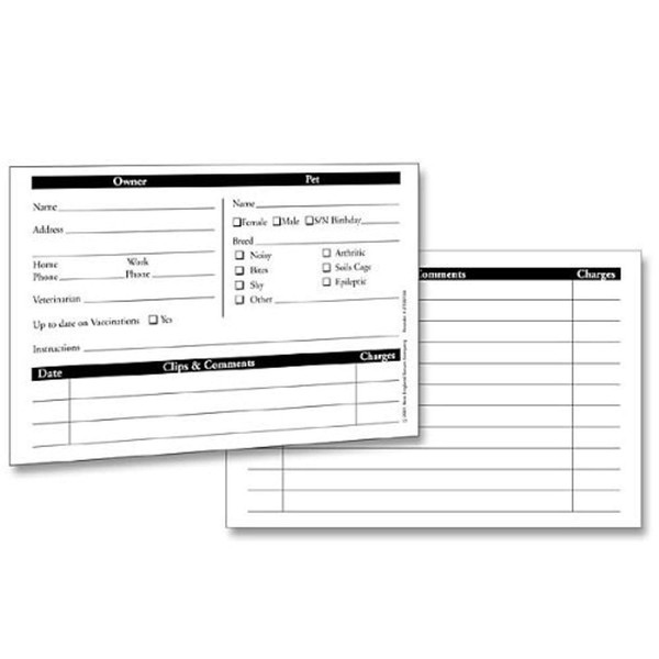 Customer Profile Card, 50-Pack