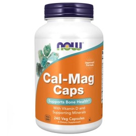 NOW Supplements, Cal-Mag Caps 240   Capsules
