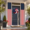 4th of July Patriotic Door Banners for Front Porch Decor