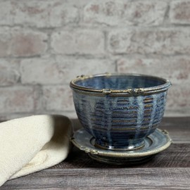 Anthony Stoneware 2-piece Berry Bowl Set, French Blue