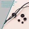 sourcing map 12Pcs Rubber Grommets, Mount Dia 9.5mm ID 6.5mm
